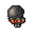 black skull