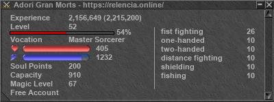 Signature for player Adori Gran Morts