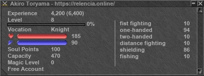 Signature for player Akiro Toryama