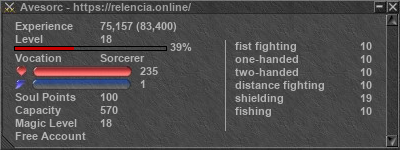 Signature for player Avesorc