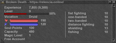Signature for player Broken Death