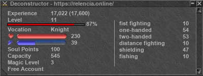 Signature for player Deconstructor
