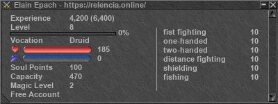 Signature for player Elain Epach