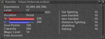 Signature for player Karetka