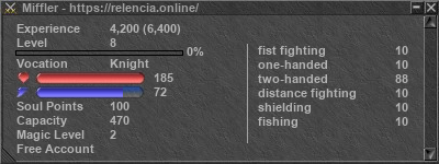 Signature for player Miffler