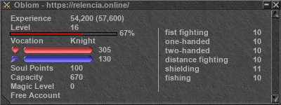 Signature for player Oblom