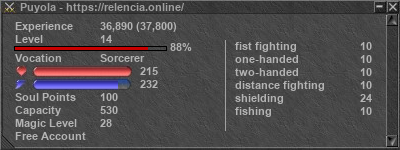 Signature for player Puyola