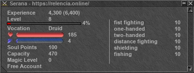 Signature for player Serana