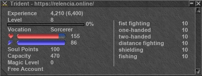 Signature for player Trident