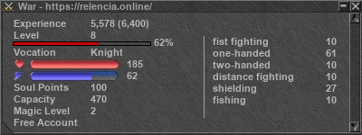 Signature for player War